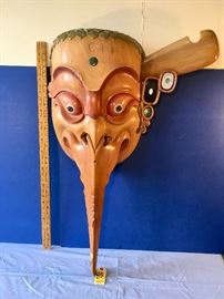 "Bird of Heaven" Wooden Mask, Nick 1993