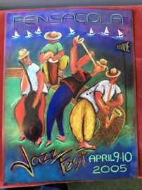 2005 Pensacola Jazz Fest Poster