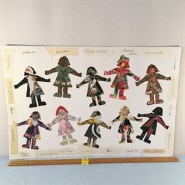Dolls on Parade, Signed by Various Artists, Autographed