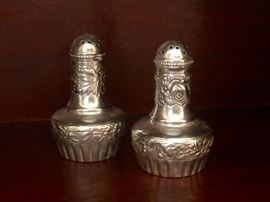 Sterling salt shakers