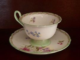 Shelley Tea Cup and Saucer