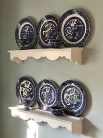 Large collection of Blue Willow from around the world