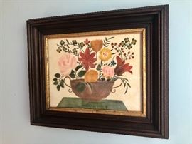 Antique theorem painting