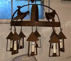 Vintage Kitchen Chandelier