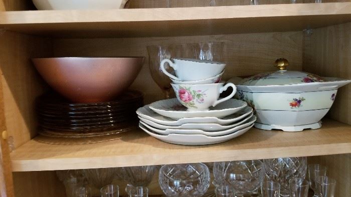 Dishes and china sets