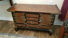 Reproduction antique chest