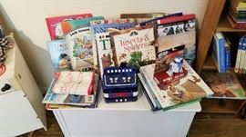 children's books and toys