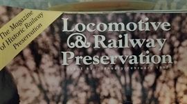 Lots and lots of train magazines and books dating back to the mid 60s.