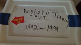 Lots and lots of train magazines and books dating back to the mid 60s.