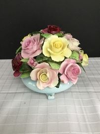 Royal Adderley Rose Bouquet Bone China https://ctbids.com/#!/description/share/22299      