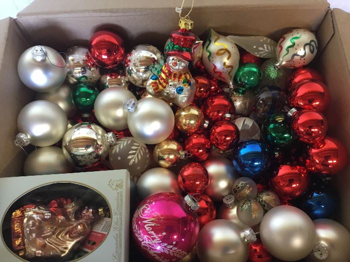 Large Box of Assorted Christmas Ornaments  https://ctbids.com/#!/description/share/22399
