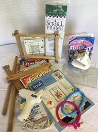 Box of Craft Supplies  https://ctbids.com/#!/description/share/22406