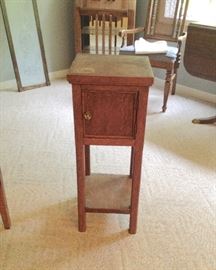 Oak Mission Style Humidor Cabinet / Stand