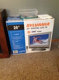 26" Sylvania Digital LCD TV with Box