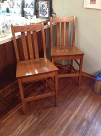 Craftsman Style Counter Chairs Stools