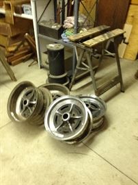 15" wheels, workmate bench, and much more!