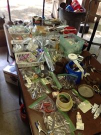 All sorts of supplies for repurposing and/or finishing that current project on your list!