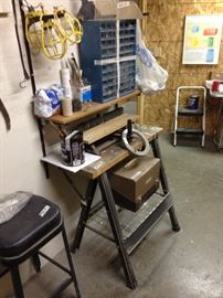 Workmate Bench, Storage Cabinet, Miter Box and more!