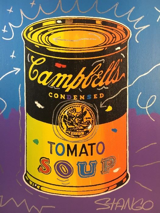 John Stengo Pop Art Soup Can Painting