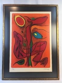 Milton Glaser Intaglio Serigraph S/N