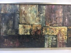 Karen Mitchell Abstract Expressionism Oil on Canvas Painting