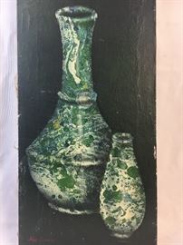 Her Castillo Oil on Canvas Still Life