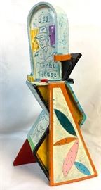 Robert Toyakaza Troxel Memphis Milano Studio Art Pottery Sculpture