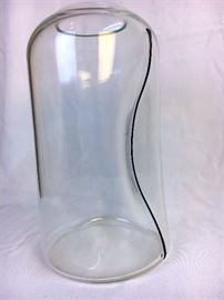 Alfredo Barbini Murano Glass Huge Vase Signed