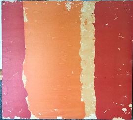 Theodoros Stamos Litho on Board 1965