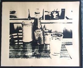 Larry Stark Pop Art Lithograph S/N