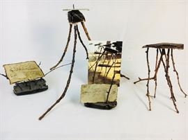 Susan White Bernacik "Action Figures" Sculpture Grouping