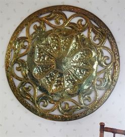 Large Brass Wall Hanging