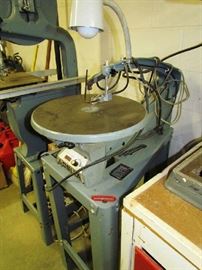 Delta scroll saw, with light attachment