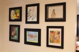 Nice Frames (child art inside probably not for sale -- or maybe for $1 million)