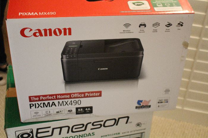 Canon printer in the box