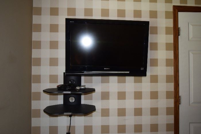 Wall Mounted Sony Television