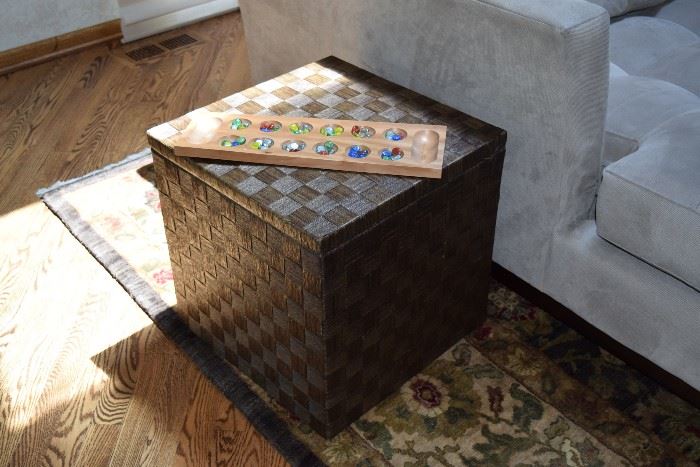 Wicker Cube Table