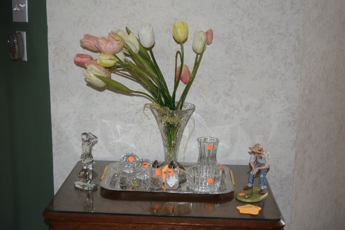 Glass Vase, Glass Decor, Figurines