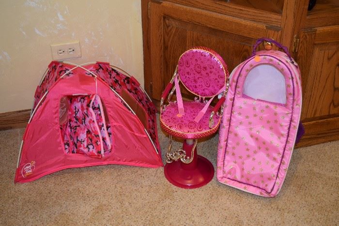 Doll Camping Tent, Misc. Furniture