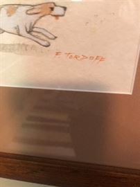 Signed F. Tordoff (listed artist)