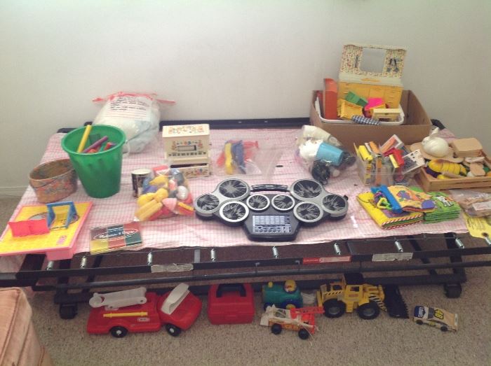 More toys, fire trucks, etc.