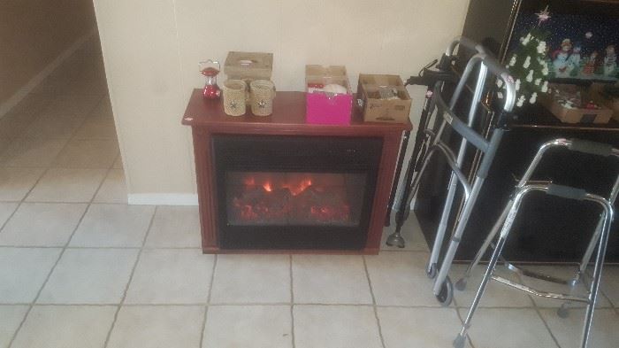 Amish Heat Surge Electric Fireplace