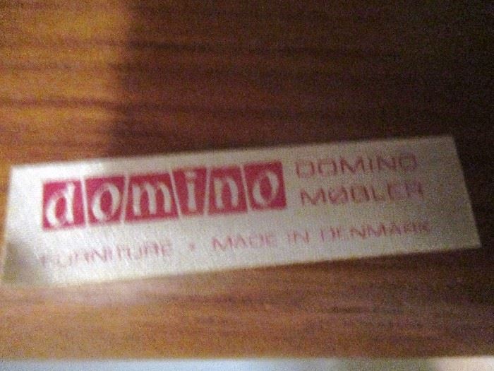 Domino Mobler Danish Modern Love Seat