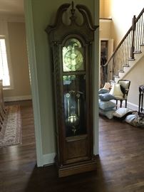 Second view of the Howard and Miller Grandfather clock. Price: $500