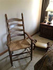 Cane bottom Large Chair