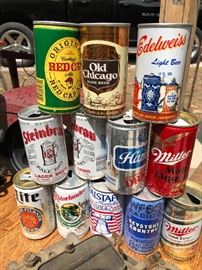 Beer can collection 