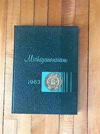 University of Michigan 1963 yearbook 