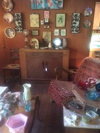 Fantastic Console & Vintage Mission Rocker