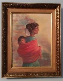Listed Artist Marcellite Gardner signed oil