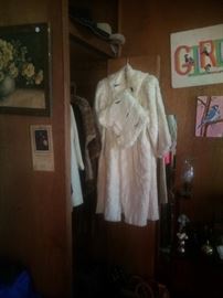 1930's Ermine Coat and Muff